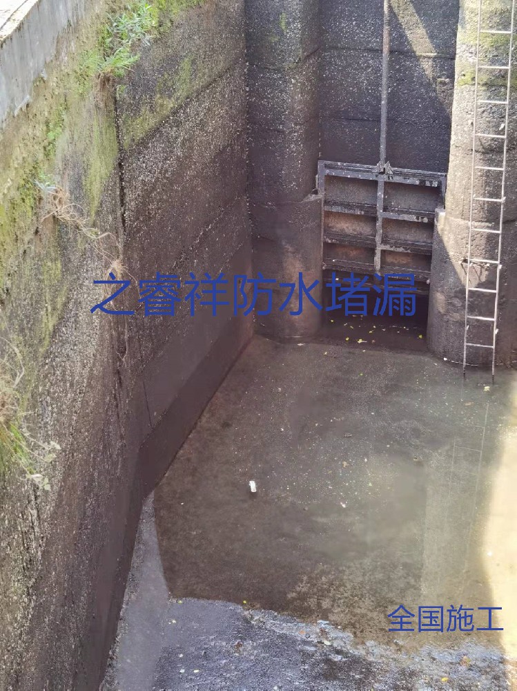 水电站闸门沉降缝堵漏